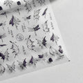 Dragonfly Cicada Nail Art Stickers Adhesive Embossed Butterfly Animals Sticker Decals to3089
