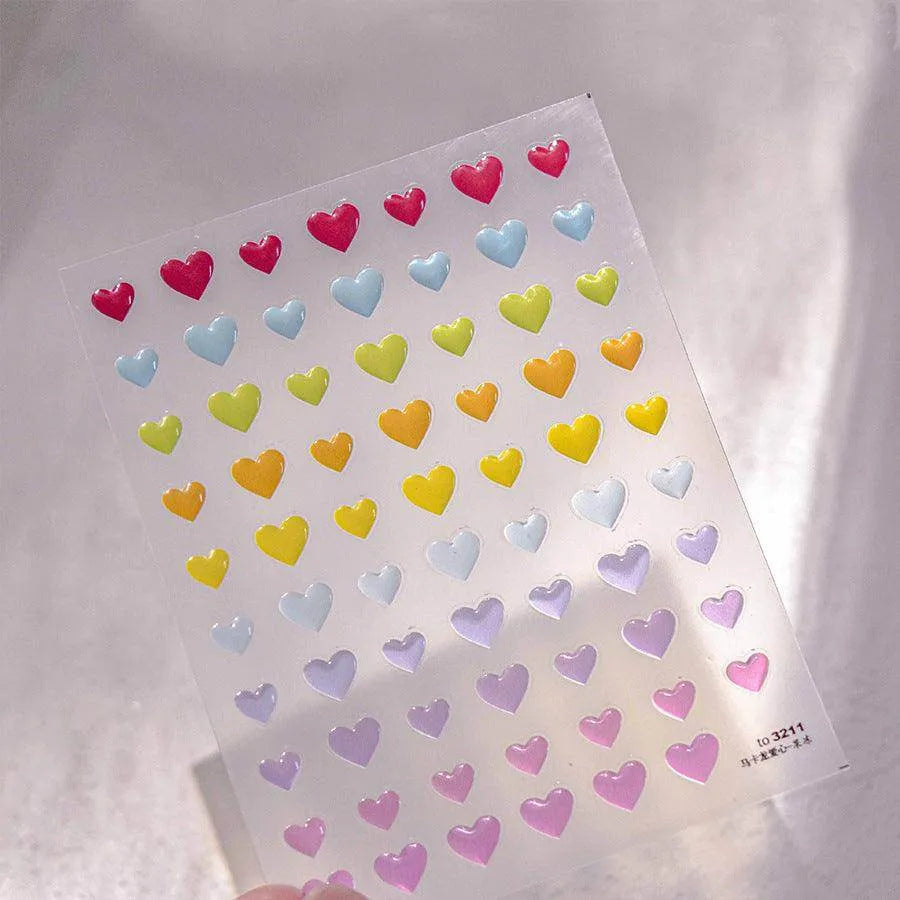Jelly Cherry Nail Art Stickers Strawberry Fruit Adhesive Nail Sticker Decals to3211