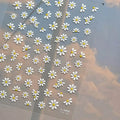 Daisy Flower Nail Art Stickers Adhesive White Daisy Jelly Sticker Decals to3856