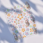 5D Jelly Flower Nail Stickers Gradient Aurora Petal Decals 4436