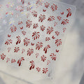 3D Firework Nail Stickers For New Year Party