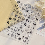Cute Dog & Puppy Nail Art Stickers - Kawaii DIY Doodle Decals