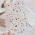 Kawaii Bunny & Cherry Nail Stickers