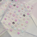 Kawaii 3D Cat Paw Nail Stickers - Cute Pastel Kitten Claws Decals