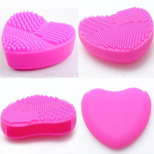 1pc Makeup Brush Cleansing Pad Silicone Brush Egg - Nail MAD
