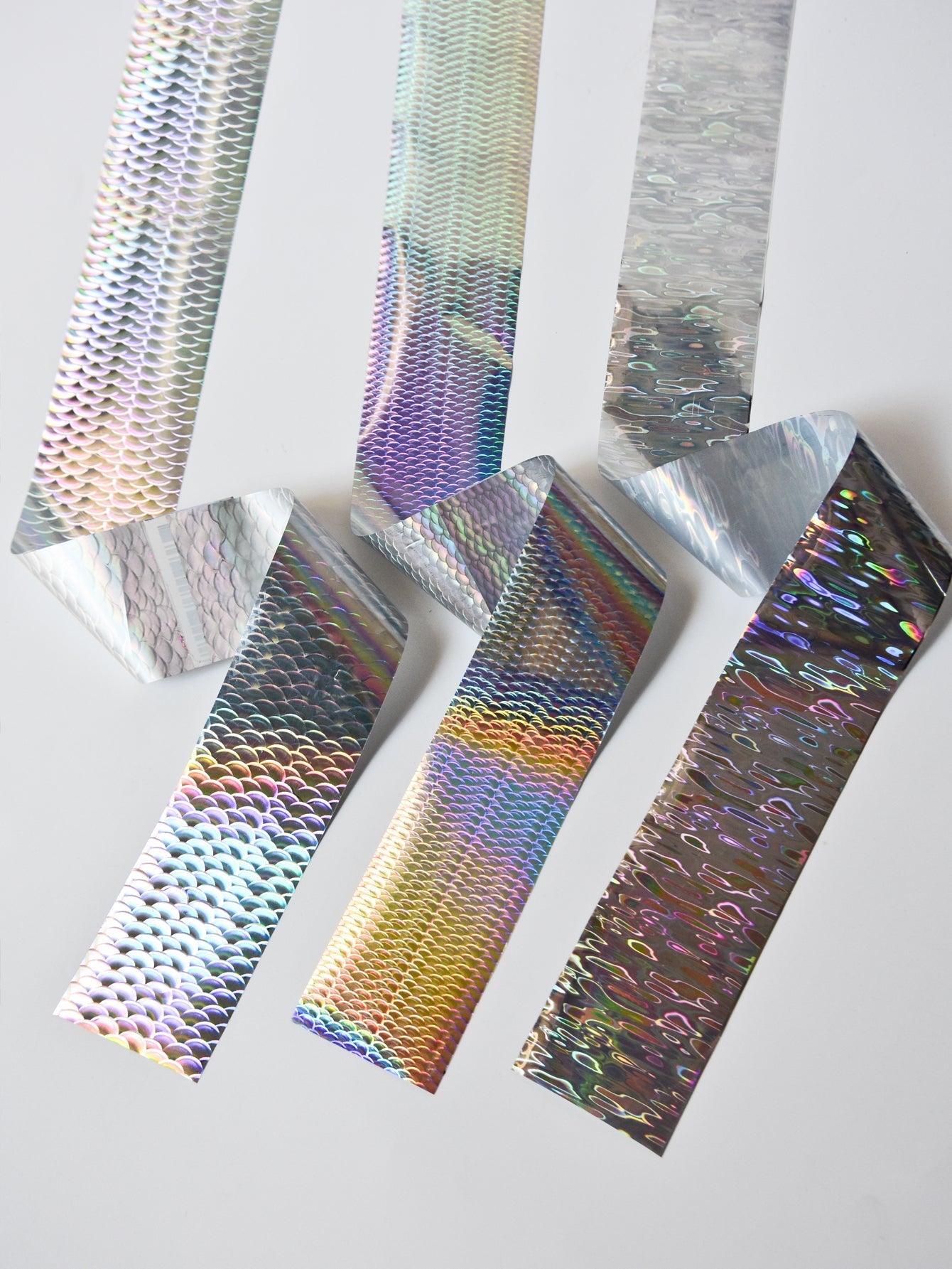 10rolls 50cm Nail Foils Laser Nail Transfer Metal Paper