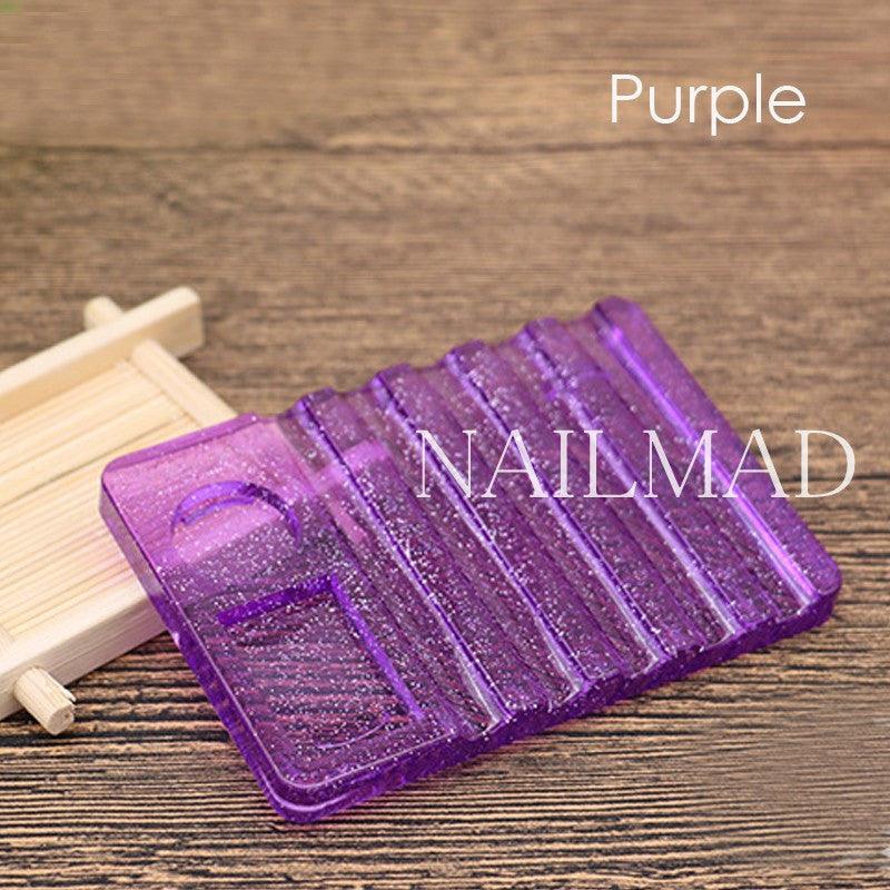 1pc Acrylic Brush Holder-Clear - Nail MAD