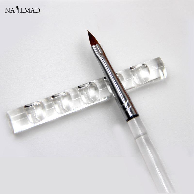 Nail Brush Stand - Clear